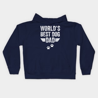 World's best dog dad Kids Hoodie